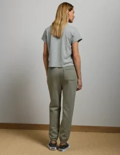 AE77 Premium Fleece Jogger Olive -American Eagle Fashion 2329 2242 309 d1