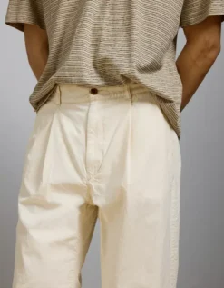 AE77 Premium Cotton-Hemp Blend Pant Natural -American Eagle Fashion 2329 2286 109 os