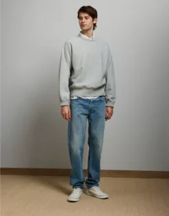 AE77 Premium Classic Jean Medium Wash