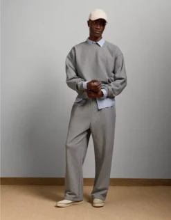 AE77 Premium Fleece Sweatpant Heather Gray