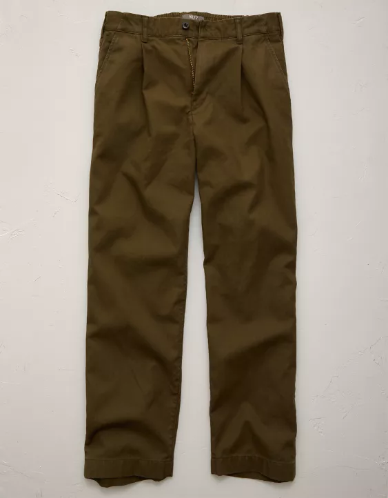 AE77 Premium Cotton Canvas Pant Olive 3 AE77 Premium Cotton Canvas Pant Olive - Image 3