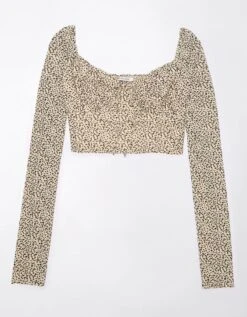 AE Mesh Cropped Corset Top -American Eagle Fashion 2351 5349 106 f