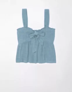 AE Tie-Front Babydoll Cami 5 AE Tie-Front Babydoll Cami -American Eagle Fashion 2351 5502 400 f