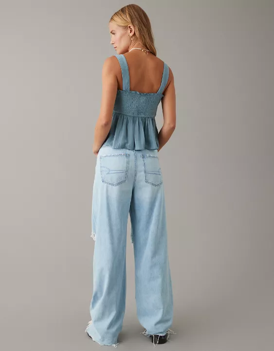 AE Tie-Front Babydoll Cami 2 AE Tie-Front Babydoll Cami - Image 2