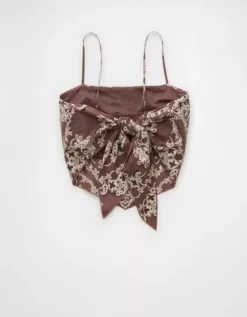 AE Bandana Top Mauve -American Eagle Fashion 2351 6166 182 b