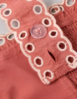 AE Eyelet Crop Top Pink -American Eagle Fashion 2351 6294 615 d1