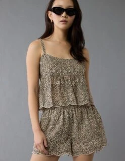 AE Leopard Eyelet Cami Multi -American Eagle Fashion 2351 6300 900 d2