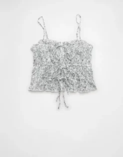 AE Tiered Ruched Tank Top Multi -American Eagle Fashion 2351 6374 900 f