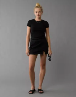 AE Hey Baby Tee Black