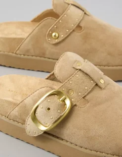 AE Studded Luxe Platform Clog Tank Tan -American Eagle Fashion 2411 6977 234 d1