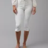 AE Next Level High-Waisted Capri Jean White