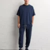 AE Laidback Luxe Heavyweight Oversized T-Shirt Rich Navy