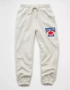 NFL Buffalo Bills Jogger Oatmeal Heather -American Eagle Fashion 2541 5580 864 f