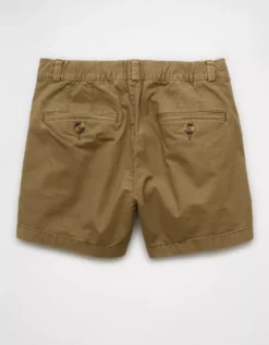 AE Snappy Stretch High-Waisted Trouser Short Leaf Green -American Eagle Fashion 2546 8255 308 b