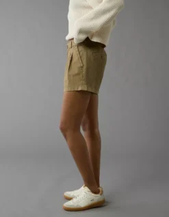 AE Snappy Stretch High-Waisted Trouser Short Leaf Green -American Eagle Fashion 2546 8255 308 os