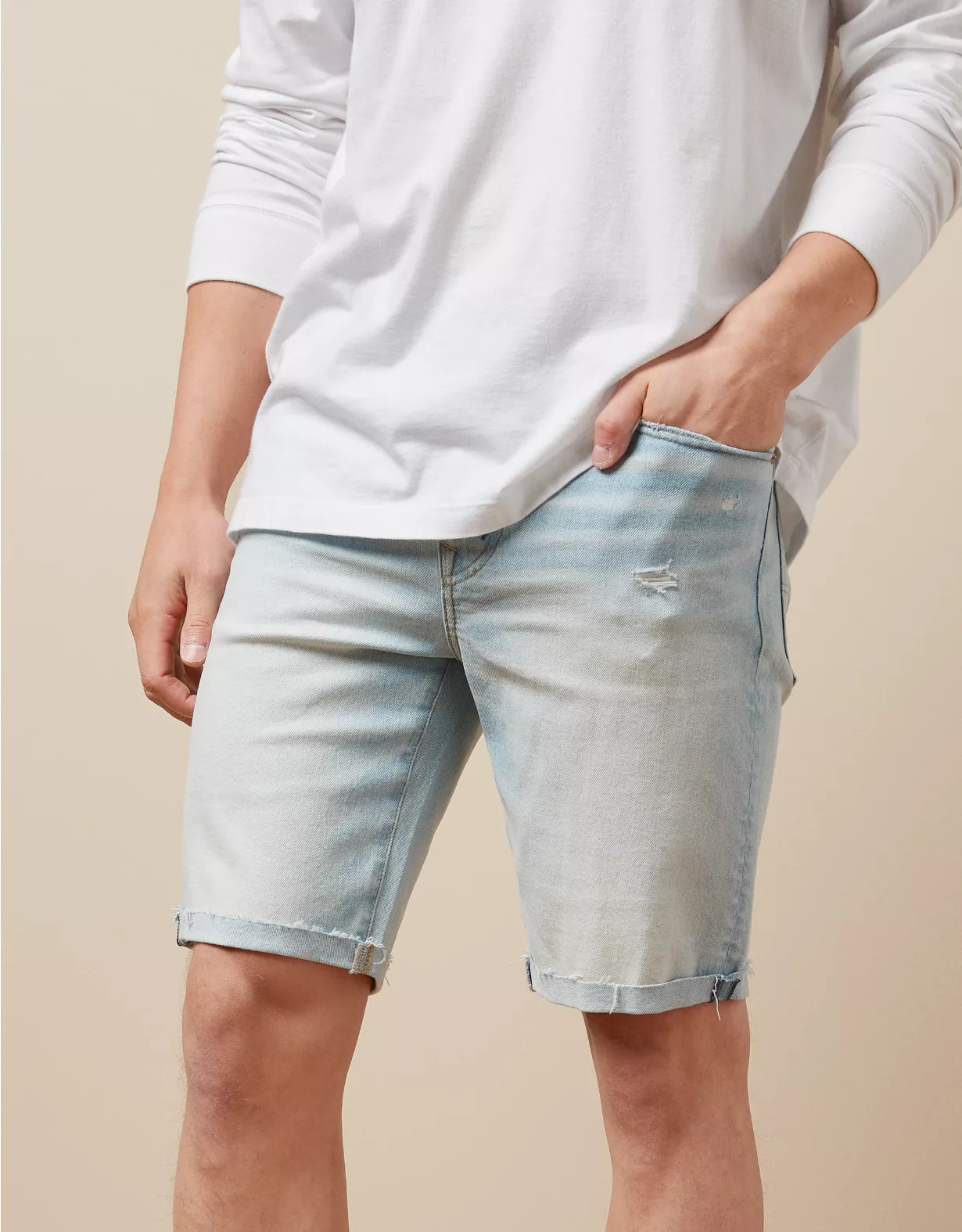 AE AirFlex+ Ultrasoft 9" Denim Short 1 AE AirFlex+ Ultrasoft 9" Denim Short