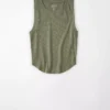 AE Cropped High Neck Daily Fave Tank Top