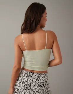 AE Cropped Bungee Cami -American Eagle Fashion 3171 5757 309 ob