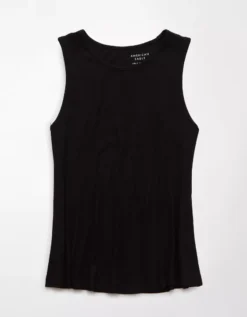 AE Soft & Sexy Swing Tank Top Black -American Eagle Fashion 3171 6069 001 f