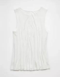 AE Soft & Sexy Swing Tank Top White -American Eagle Fashion 3171 6069 100 b