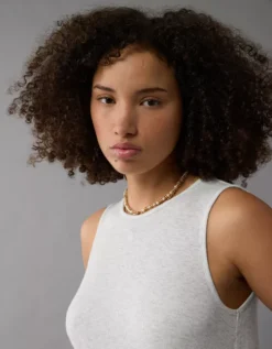 AE Soft & Sexy Swing Tank Top Heather Gray -American Eagle Fashion 3171 6165 006 d2