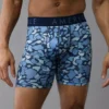 AEO Men's Camo 8" Flex Boxer Brief Navy