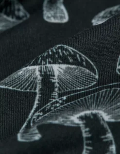 AEO Men's Mushrooms 8" Flex Boxer Brief Charcoal -American Eagle Fashion 3231 4830 008 d1