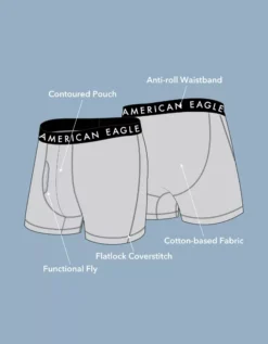 AE 4.5" Classic Boxer Brief 5-Pack 5 AE 4.5" Classic Boxer Brief 5-Pack -American Eagle Fashion 3234 3543 900 d3