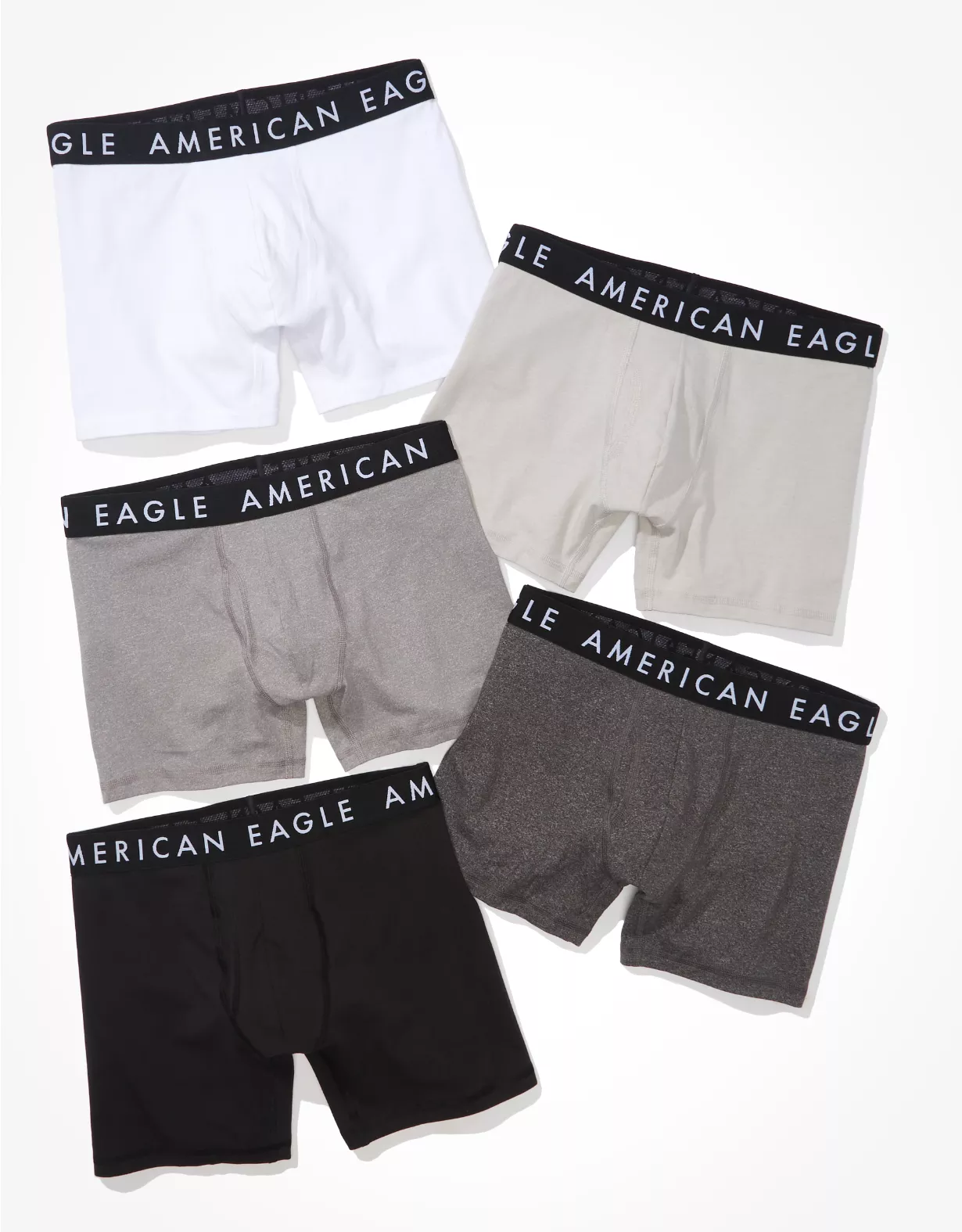 AE 4.5" Classic Boxer Brief 5-Pack 1 AE 4.5" Classic Boxer Brief 5-Pack