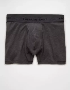 AEO Men's 4.5" Classic Boxer Brief Charcoal -American Eagle Fashion 3234 4150 008 f