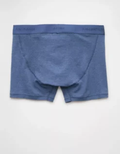 AEO Men's 4.5" Classic Boxer Brief Blue -American Eagle Fashion 3234 4150 400 b