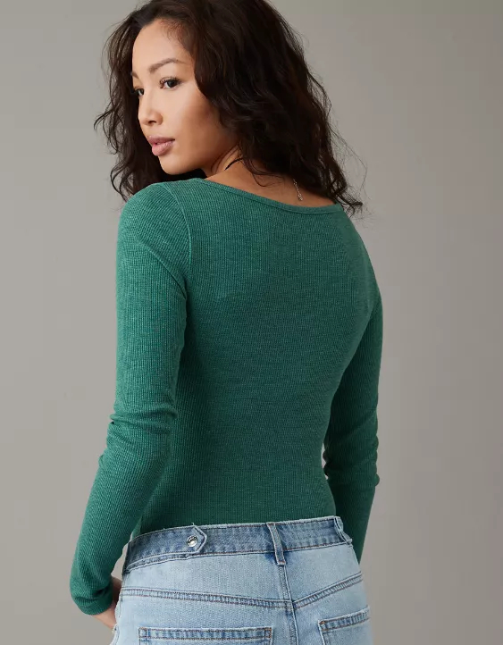 AE Long-Sleeve Bodysuit 2 AE Long-Sleeve Bodysuit - Image 2