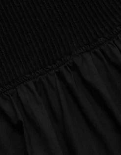 AE77 Premium Mixed Media Midi Dress Black -American Eagle Fashion 3428 4713 001 d3