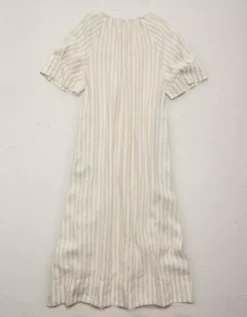 AE77 Premium Midi Caftan White -American Eagle Fashion 3428 4975 100 b