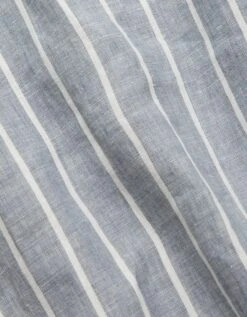 AE77 Premium Strapless Linen Midi Dress Blue -American Eagle Fashion 3428 4976 400 d1