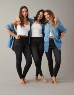 AE BFF Jegging Black -American Eagle Fashion 3435 4803 001 l1