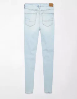 AE Next Level Super High-Waisted Jegging Light Tinted Wash -American Eagle Fashion 3435 4936 482 b
