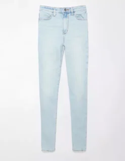 AE Next Level Super High-Waisted Jegging Light Tinted Wash -American Eagle Fashion 3435 4936 482 f