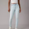 AE Next Level Super High-Waisted Jegging Light Tinted Wash