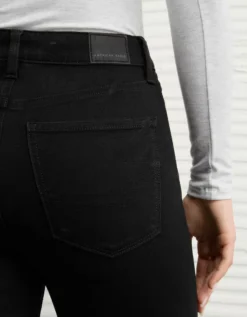 AE Next Level Ripped Super High-Waisted Jegging Onyx Black -American Eagle Fashion 3435 5787 016 d2