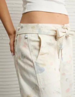 AE Pride Stretch Barrel Jean Tie Dye -American Eagle Fashion 3436 5509 899 d2