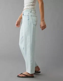 AE Stretch Barrel Jean Light Aglow -American Eagle Fashion 3436 5646 433 os