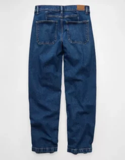 AE Strigid Low-Rise Baggy Barrel Jean Dark Shadow 9 AE Strigid Low-Rise Baggy Barrel Jean Dark Shadow -American Eagle Fashion 3436 5723 004 b