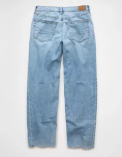 AE Stretch Barrel Jean Light Acid Wash 8 AE Stretch Barrel Jean Light Acid Wash -American Eagle Fashion 3436 5816 466 b
