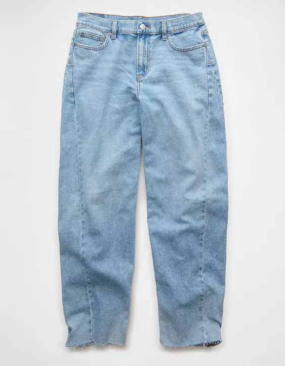 AE Stretch Barrel Jean Light Acid Wash 3 AE Stretch Barrel Jean Light Acid Wash - Image 3