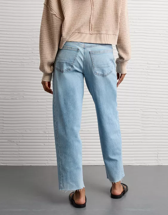 AE Stretch Barrel Jean Light Acid Wash 2 AE Stretch Barrel Jean Light Acid Wash - Image 2