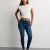 AE Next Level Curvy High-Waisted Jegging Simply Dark