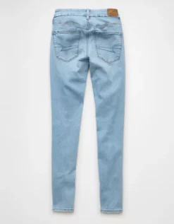 AE Next Level Curvy High-Waisted Jegging Ice Blue 9 AE Next Level Curvy High-Waisted Jegging Ice Blue -American Eagle Fashion 3439 5790 404 b