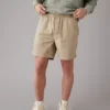 AE 7" Flex Lived-In Trekker Cargo Short Khaki