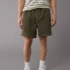 AE 7" Flex Corduroy Lived-In Trekker Short Olive Moss